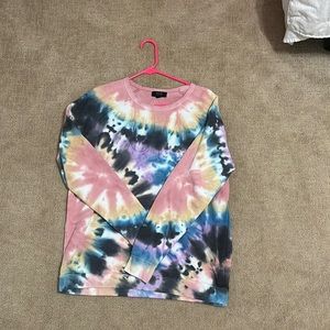 Tie-dye sweatshirt